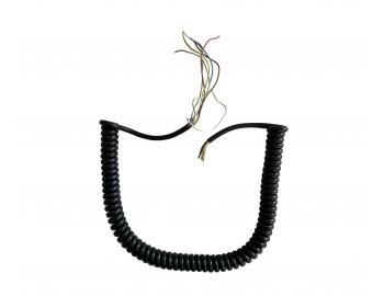 Flexo PVC skrcona linka SPRB 7-22-1, czarna - 1,55 m