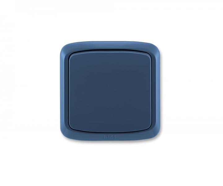 Prze��cznik pojedynczy kompletny ABB Tango 3558A-06940 M, IP44, uk�ad 6 - ciemnoniebieski