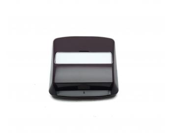 Pokrywa gniazda telefonowego ABB Tango 5013A-A00213 R, pole opisowe - bordowe