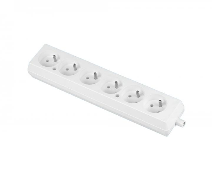 Szeciokrotna wtyczka Jonex GN-670, IP20, 16 A, 250 V - biaa