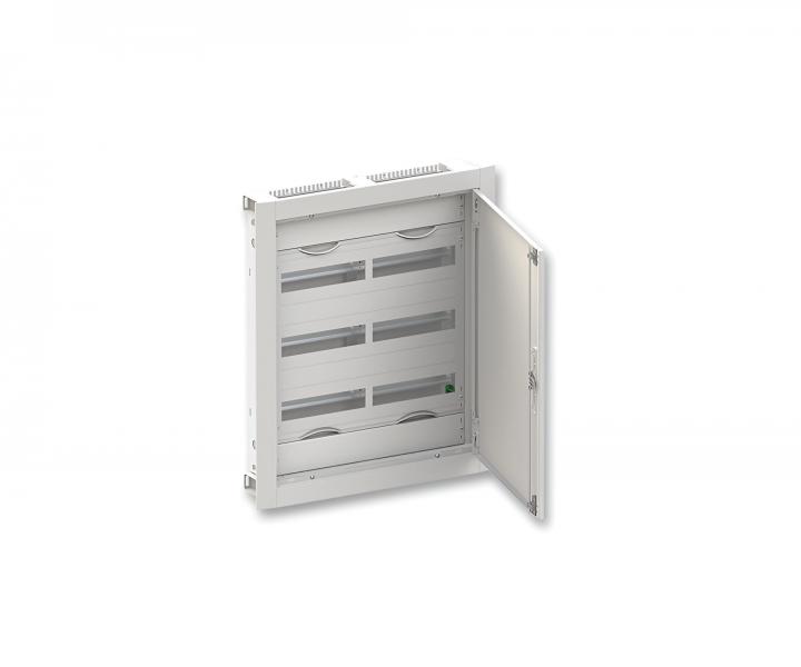 Rozdzielnica stalowa do montau wpuszczanego ABB CU24R, IP 30, 72 moduy (3x24)