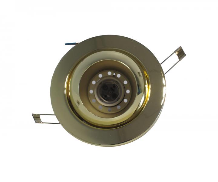 Okrge owietlenie sufitowe Rendl SI1814, IP20, E27, R63, 60 W - zote