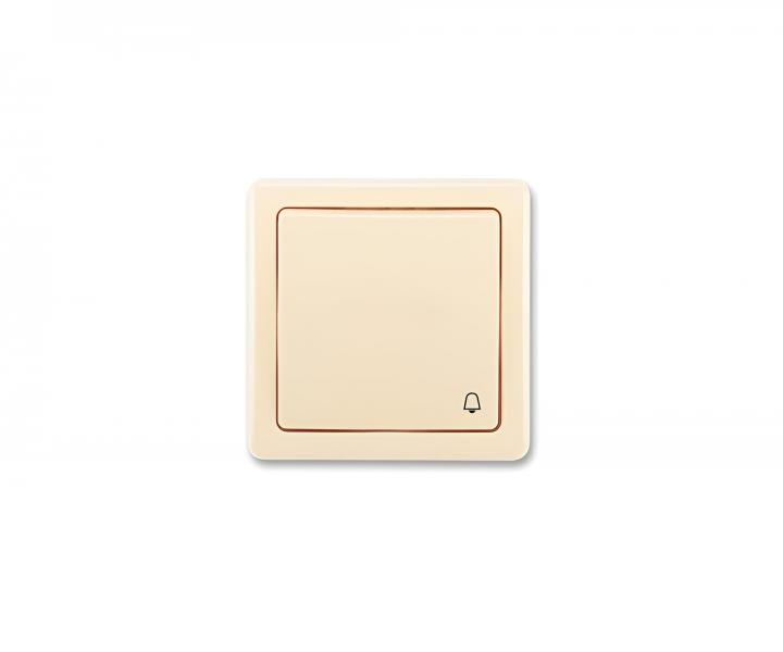 Przecznik kompletny ABB Swing 3557G-C80343 C1, z nadrukiem - kremowy