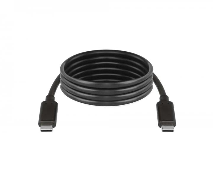 Kabel adujcy i danych Emos SM7028BL, USB C - USB C, czarny - 1 m