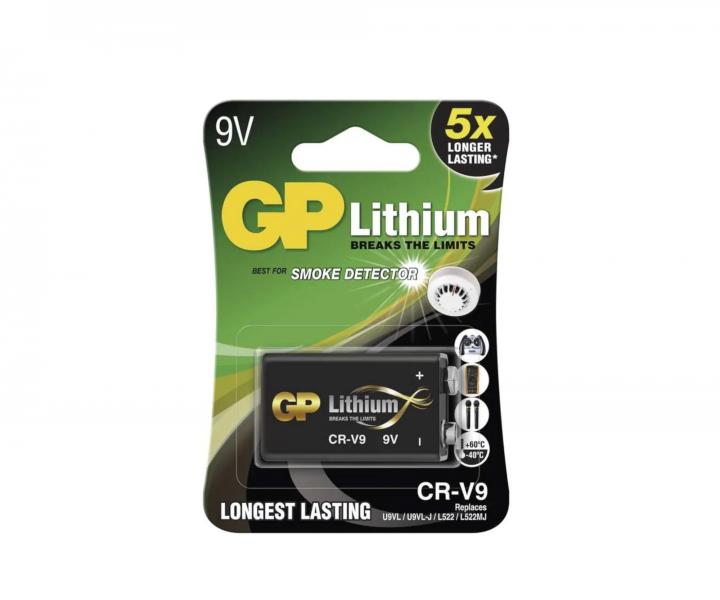 Bateria litowa GP 9V (CR-V9) - 1 szt.