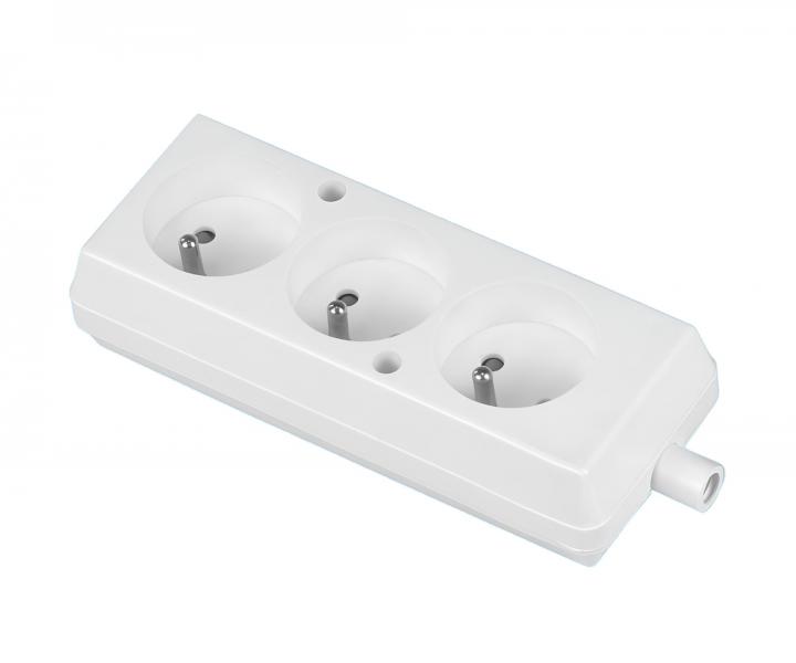 Potrjna wtyczka Jonex GN-370, IP20, 16 A, 250 V - biaa