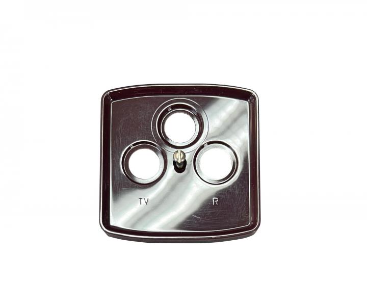 Pokrywa gniazdka telewizyjnego, radiowego (i satelitarnego) ABB Tango 5011A-A201 R - bordowy