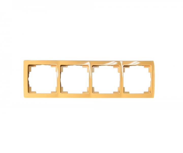 Ramka czterokrotna do monta�u pionowego i poziomego ABB Swing 3901J-A00040 D1 - be�owa