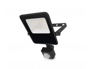Reflektor LED z czujnikiem ruchu Emos Visio ZS2913, IP54, 10 W, czarny - biaa neutralna