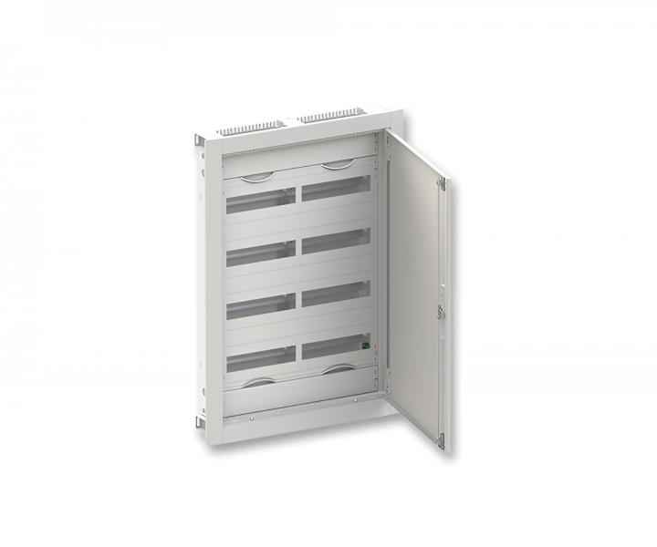 Rozdzielnica stalowa do montau wpuszczanego ABB CU25R, IP 30, 96 moduw (4x24)