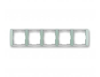 Ramka piciokrotna ABB Element-Time 3901E-A00150 22 - agawa/biaa lodowa