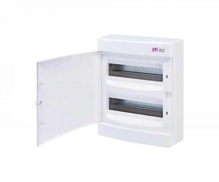 Rozdzielnica cienna ETI 1101008 ECT24PO, IP40, 24 moduy (2x12)