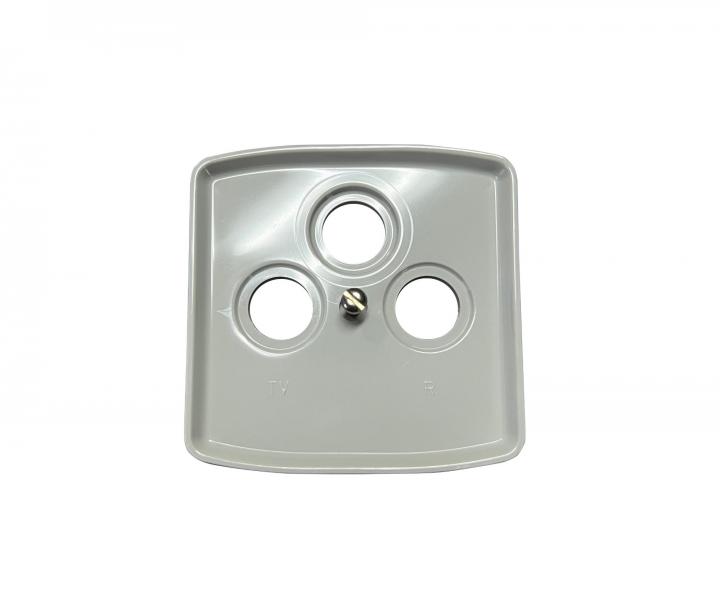 Pokrywa gniazdka telewizyjnego, radiowego (i satelitarnego) ABB Tango 5011A-A201 S - szara