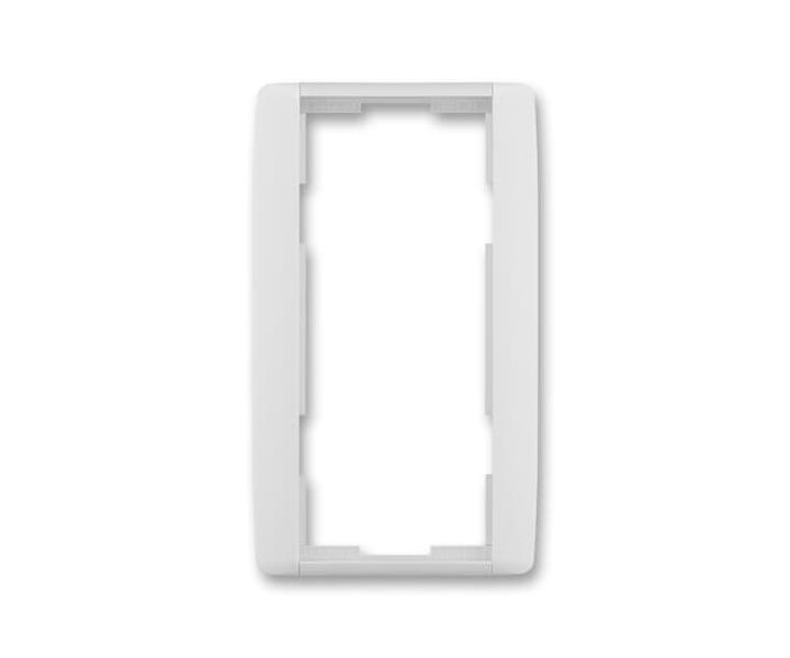 Ramka podwjna, pionowa ABB Element 3901E-A00121 01 - biaa/lodowa biaa