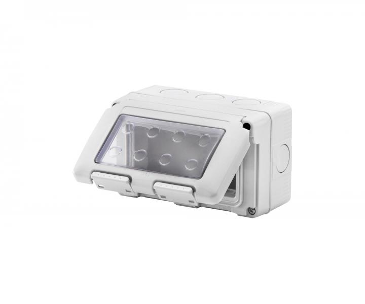 Wodoodporna skrzynka rozdzielcza Gewiss GW27044, IP55, 4 moduy