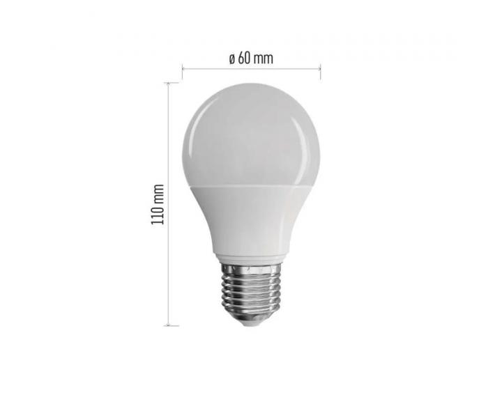 arwka LED Emos Classic A60 ZQ5131, E27, 7,3 W (50 W), biaa neutralna