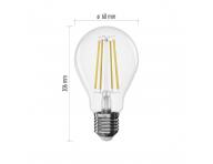 arwka LED Emos Filament A60 ZF5154D, E27, 7,5 W (75 W), ciepa biaa - ciemniana