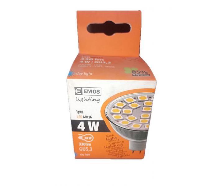 arwka LED Emos Lighting MR16, GU5,3, 4 W (30 W), biaa dzienna