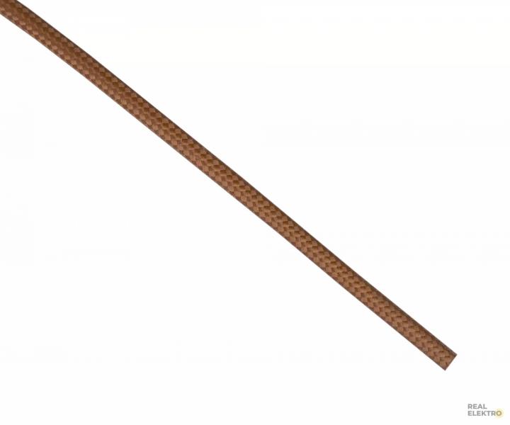 Kabel 3Gx0,75 Precon, pleciony, jasnobrzowy