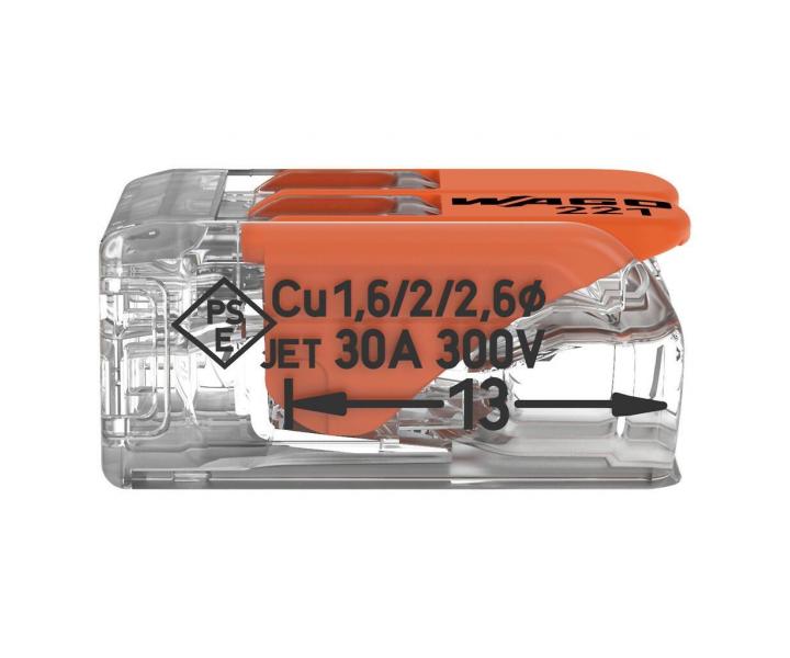 Zczka z dwigni Wago 221-612 - 2x6 mm2