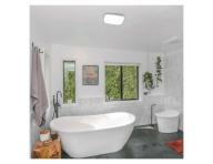 LED wpuszczane owietlenie Dori, kwadratowe biae 24,5W n.b., IP54 Emos ZM4314