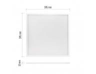 Kwadratowy panel LED do zabudowy Emos Maxxo ZB1223, biay, 36 W, ciepa biel UGR