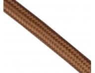 Kabel zaponowy ZYA PVC 1x1,34 Precon, pleciony, brzowy