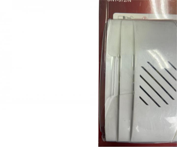 Dzwonek domowy Zamel Tres Bell DNT-972/N, IP20, 8 V AC, bia�y - II klasa - uszkodzone opakowanie