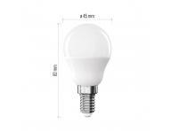 arwka LED Emos Classic Mini Globe, E14, 4,2 W (40 W), ciepa biaa