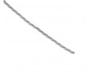 Kabel pleciony 3Gx0,75 Precon, oplecione pojedyncze przewody, srebrny
