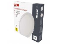 Okrge wpuszczane owietlenie LED Emos Nexxo ZD1155, biae, 25 W - neutralna biel