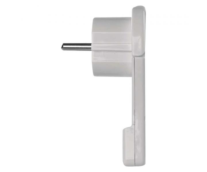 Ktowa wtyczka do przeduacza Emos P0066, IP20 250 V, 16 A - biaa