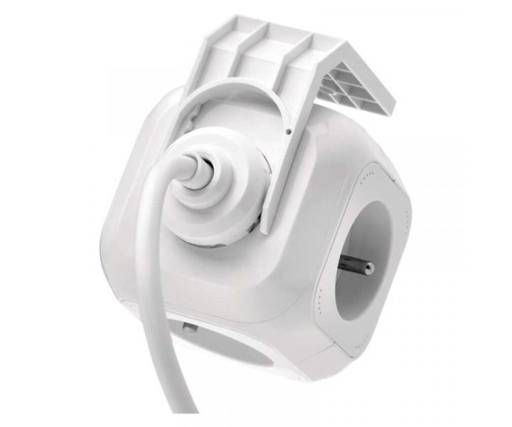 Przeduacz - kostka 1,9 m / 4 gniazdka / biay / PVC / z USB / 1 mm2 Emos P04119U