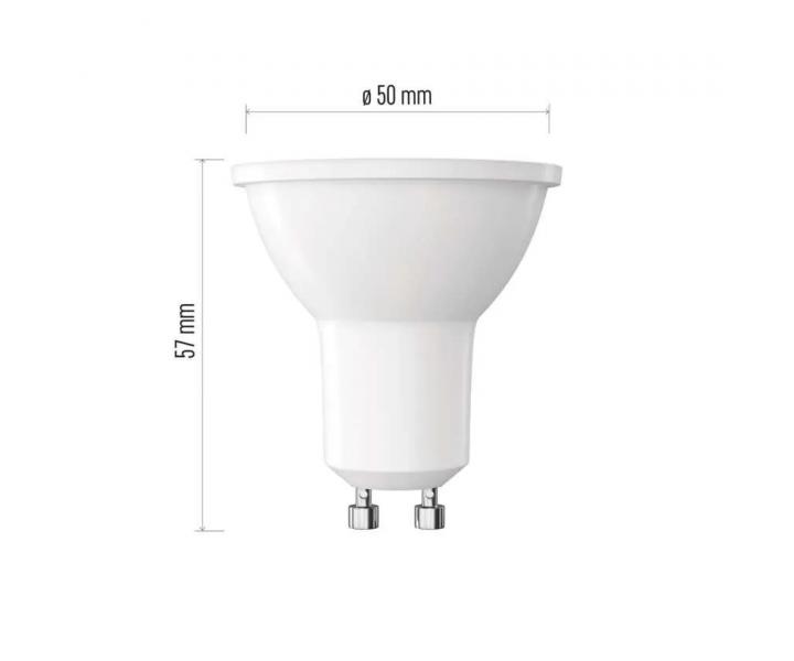 arwka LED Emos Classic MR16 ZQ8370, GU10, 8,4 W (60 W), ciepa biaa