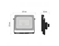Reflektor LED ILIO, 21W, czarny, neutralna biel Emos ZS2520