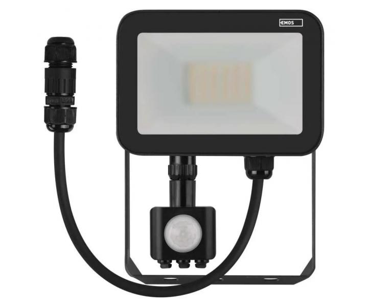 Reflektor LED z czujnikiem ruchu Emos Inovo ZS2722, IP65, 20 W, neutralna biel.