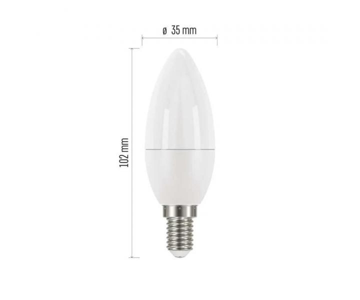 arwka LED Emos Classic ZQ3221, E14, 5 W (40 W), neutralna biaa
