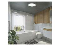 LED wpuszczane owietlenie TIVI, klasa A, okrge biae 5,5W, IP44, neutralna biel Emos ZM3405