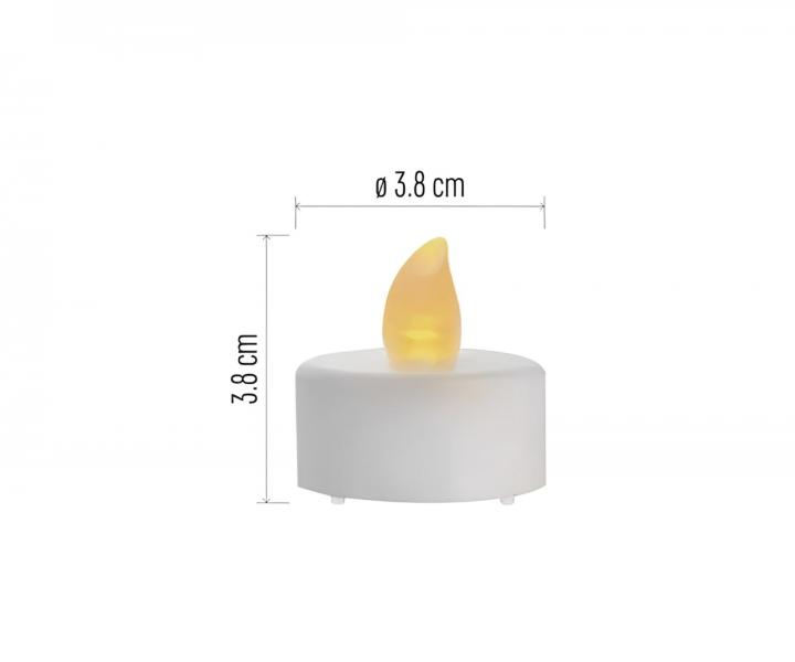 Dekoracja LED wieczka herbaciana Emos DCCV11, CR2032, biaa, wewntrzna, vintage - 1 szt.