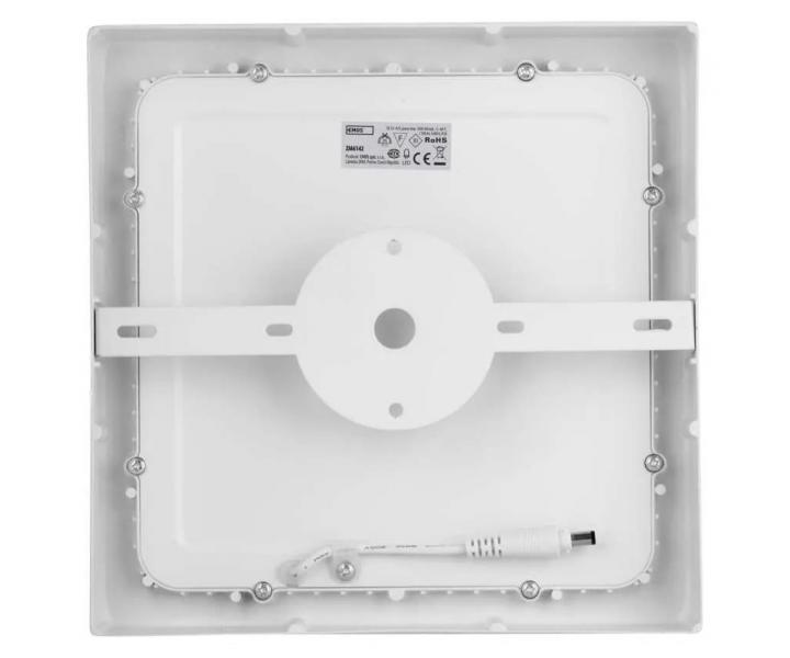 Kwadratowa oprawa LED Emos Profi ZM6142, 18 W, neutralna biaa