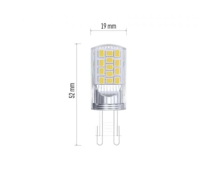 arwka LED Emos Classic JC ZQ9544, G9, 4 W (40 W) - ciepa biaa