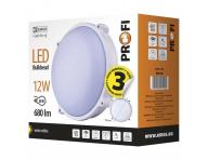 Okrge wpuszczane owietlenie LED Emos Profi ZM3106, 12 W, ciepa biel