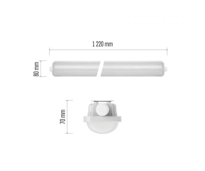 LED pyoszczelna lampa Emos ZT2120, IP65, 40 W, neutralna biaa