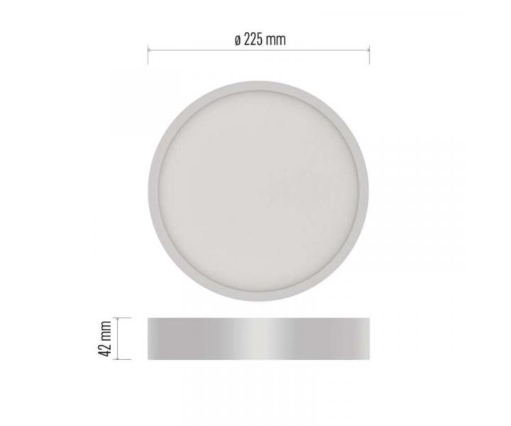 LED wpuszczane owietlenie NEXXO, okrge, biae, 21W, z moliwoci zmiany CCT Emos ZM5143