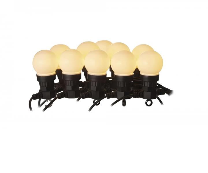 acuch wietlny LED Emos DCPW01, IP44, zewntrzny, wewntrzny, mleczny, 10 szt. - 5 m