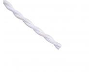 Kabel pleciony 2x0,75 Precon, oplecione pojedyncze przewody, biay (do niebieskiego)
