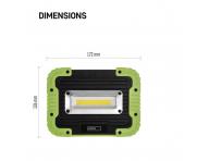 adowalna lampa robocza Emos COB LED P4534 600 lm 3000 mAh