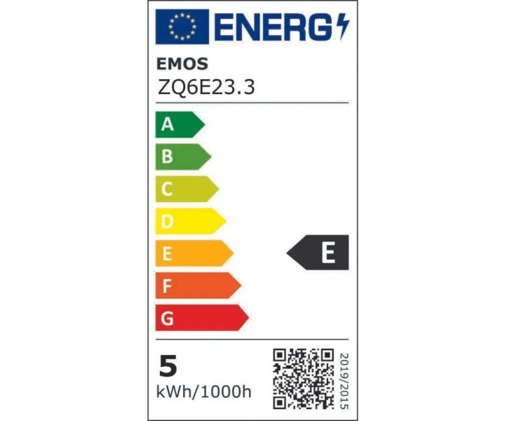 arwka LED Emos Classic Mini Globe ZQ6E23.3, E27, 4,2 W (40 W), neutralna biaa - 1 szt.
