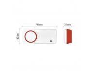 Bezbateryjny zewn�trzny przycisk dzwonkowy Emos P5750T, przeznaczony do P5750, IP55