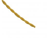 Spleciony kabel 2x0,5 Precon, oplecione pojedyncze przewody, zoty